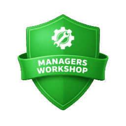Managers badge